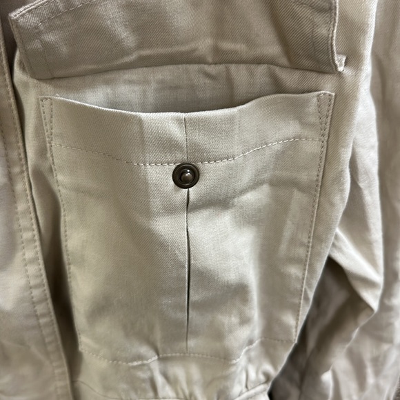 🔥🔥🔥NEW Banana Republic Linen Cotton Blended Jacket - Picture 6 of 8